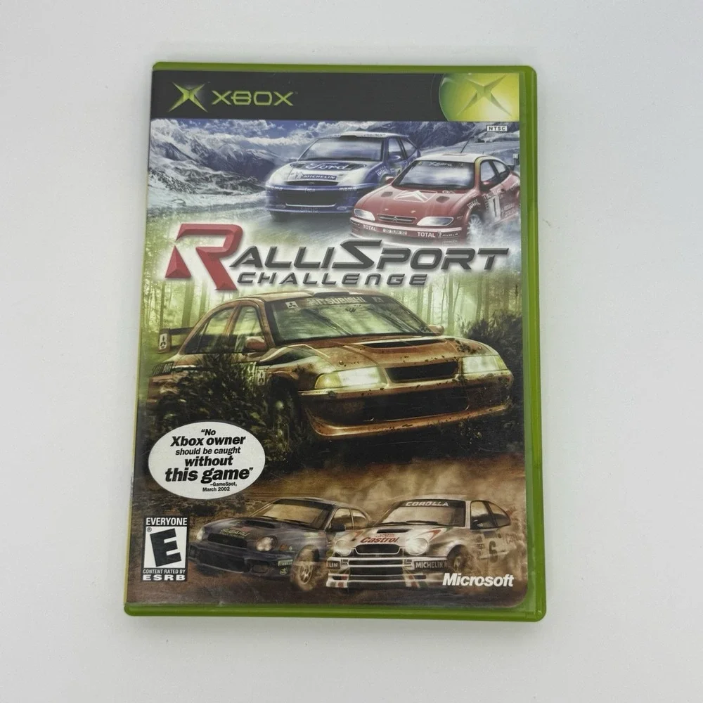 RalliSport Challenge (Microsoft XBox, 2002) CIB Complete w/ Manual Tested Works